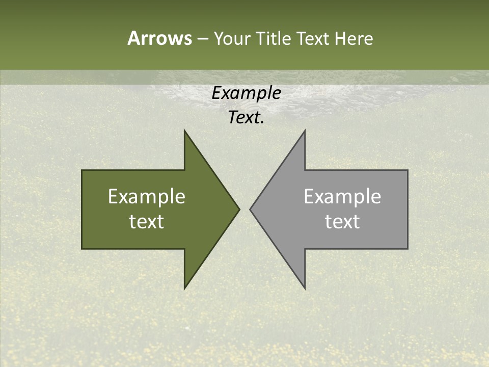 Scenery Villa Farming PowerPoint Template