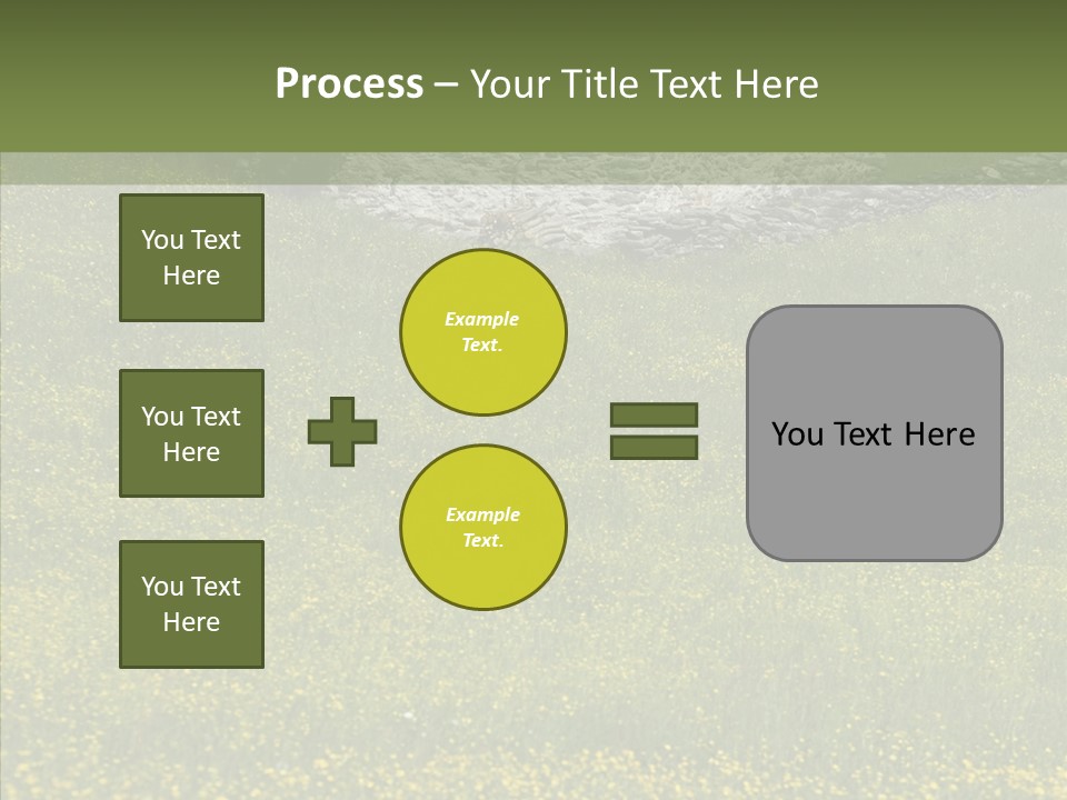 Scenery Villa Farming PowerPoint Template