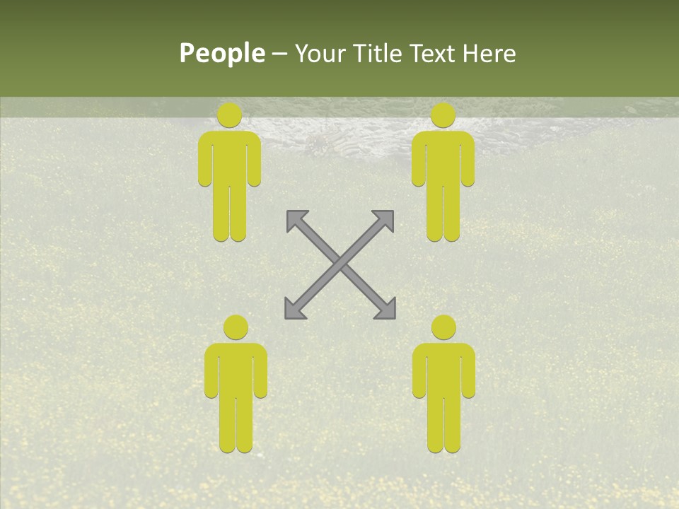 Scenery Villa Farming PowerPoint Template