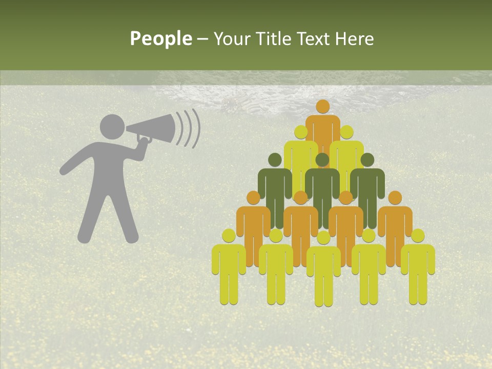 Scenery Villa Farming PowerPoint Template