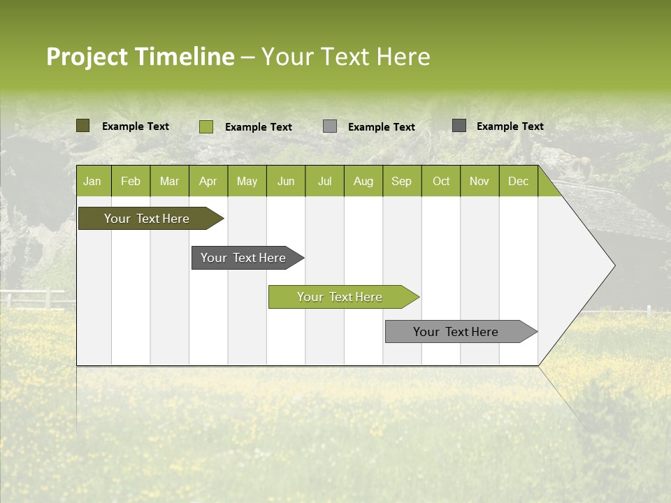 Field Outdoors Shack PowerPoint Template