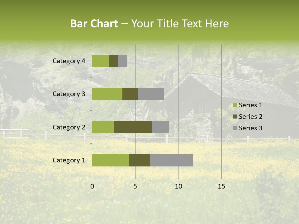 Field Outdoors Shack PowerPoint Template