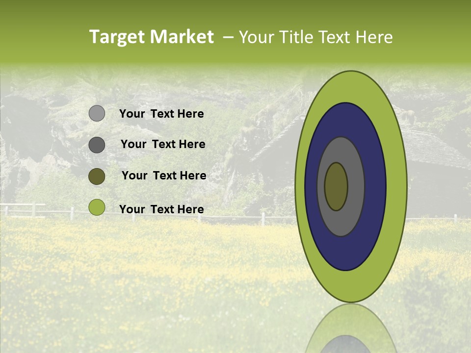 Field Outdoors Shack PowerPoint Template