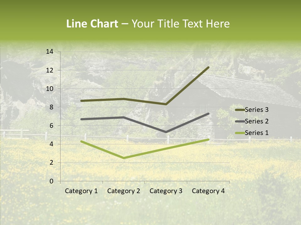 Field Outdoors Shack PowerPoint Template