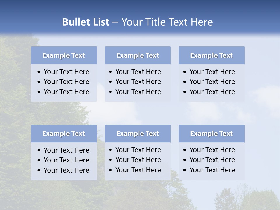 Plant Structure Nature PowerPoint Template