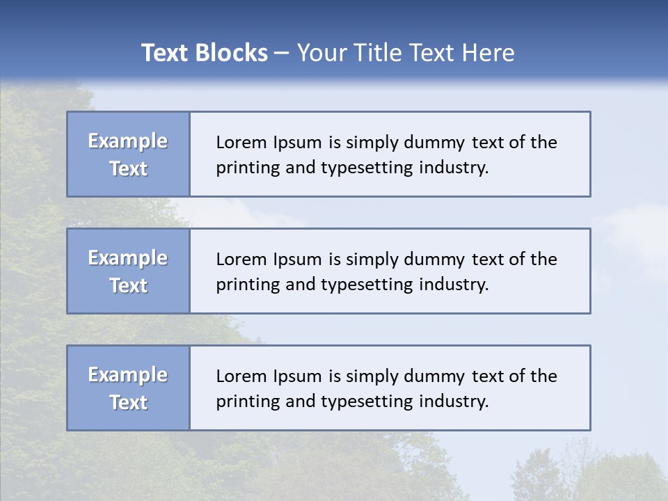 Plant Structure Nature PowerPoint Template