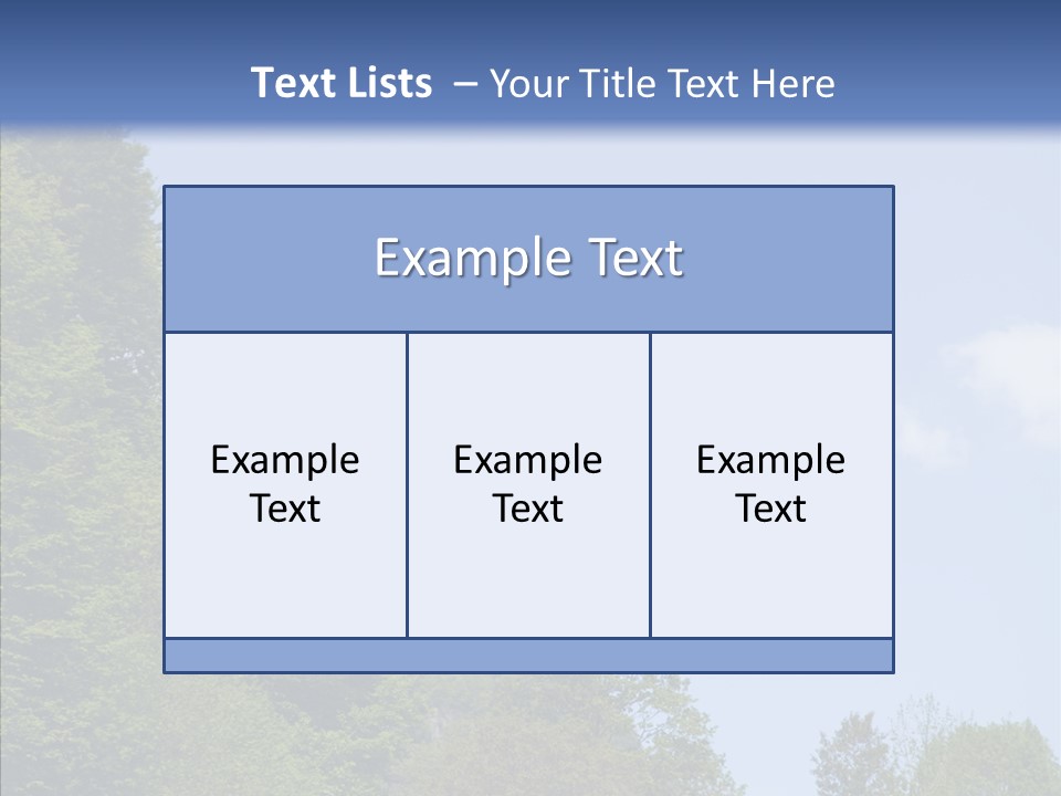 Plant Structure Nature PowerPoint Template