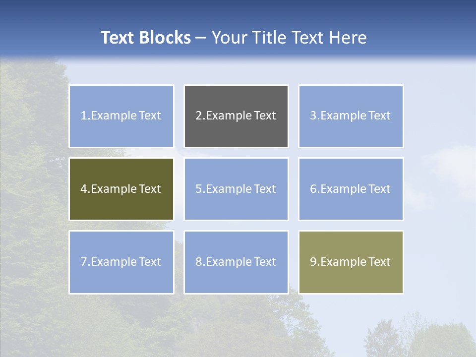Plant Structure Nature PowerPoint Template
