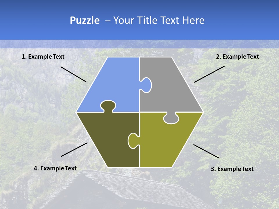 Vacations Forest Home PowerPoint Template