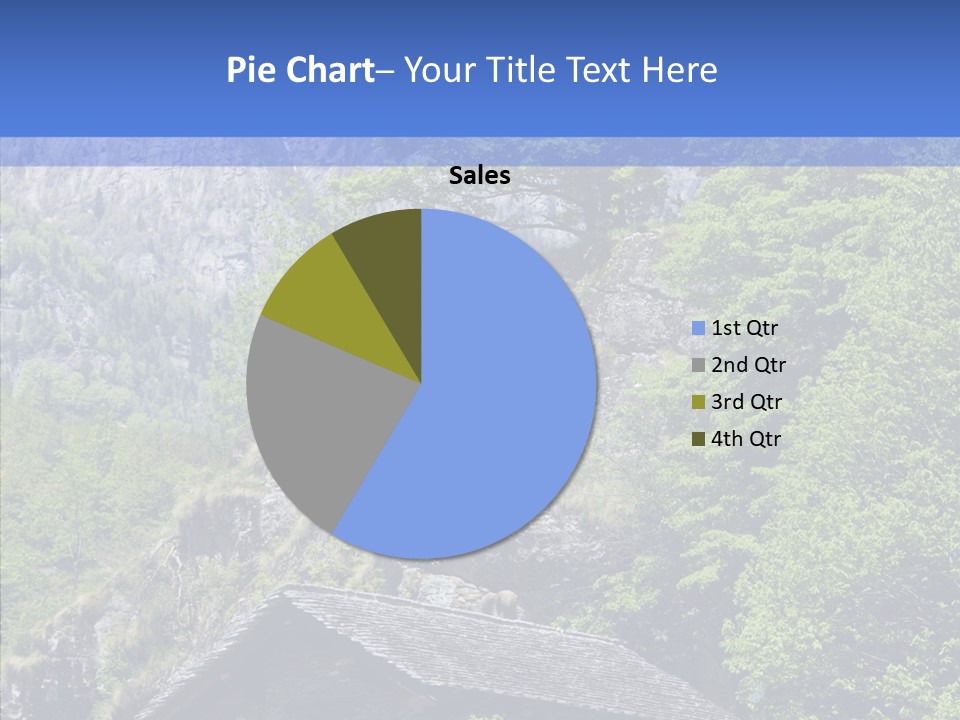 Vacations Forest Home PowerPoint Template