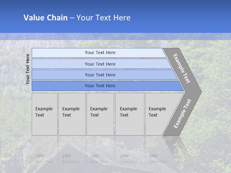 Vacations Forest Home PowerPoint Template