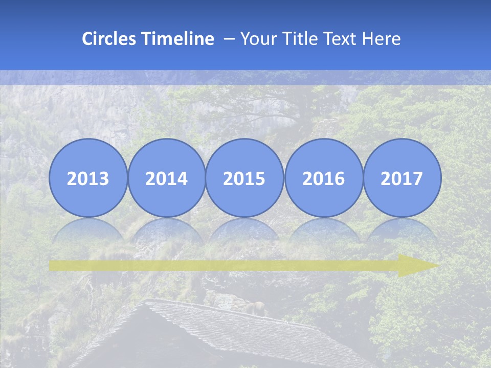 Vacations Forest Home PowerPoint Template