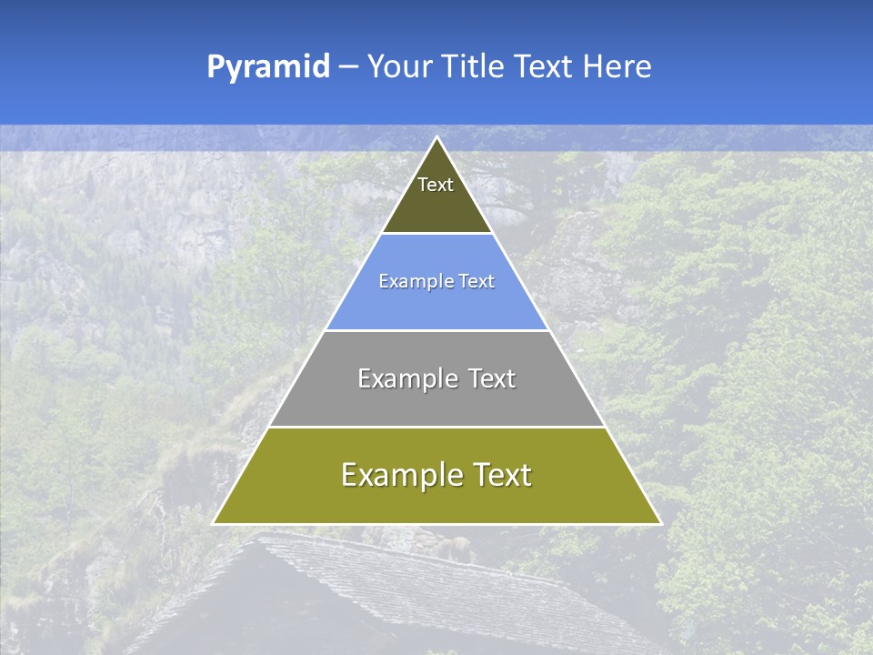 Vacations Forest Home PowerPoint Template