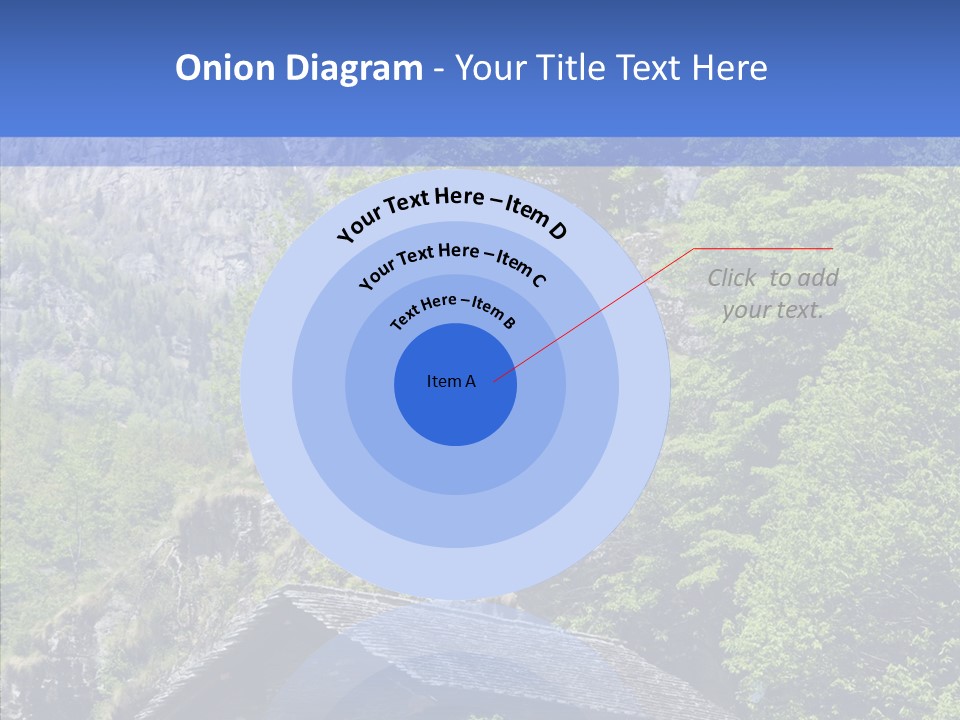 Vacations Forest Home PowerPoint Template