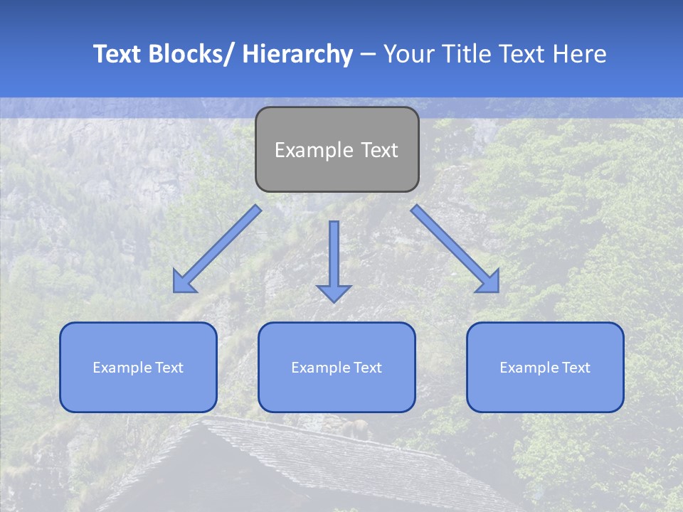 Vacations Forest Home PowerPoint Template