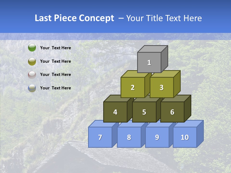 Vacations Forest Home PowerPoint Template