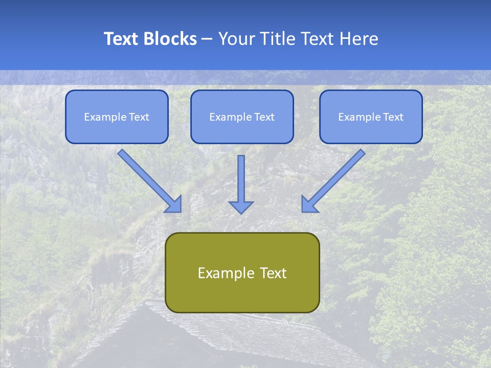 Vacations Forest Home PowerPoint Template