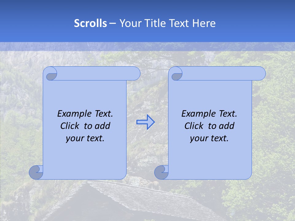 Vacations Forest Home PowerPoint Template