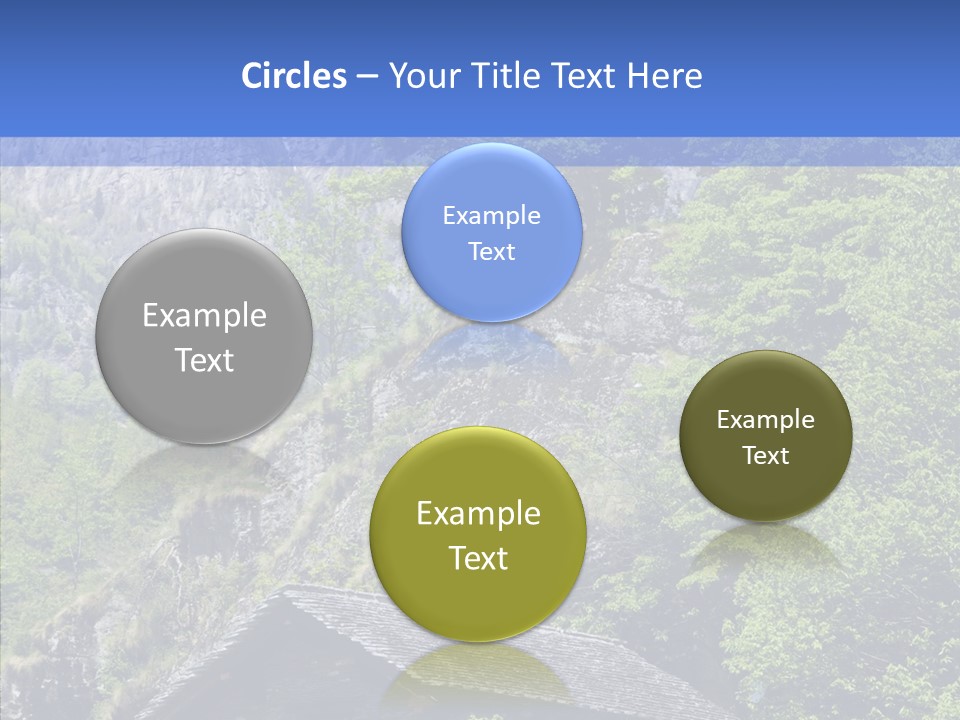 Vacations Forest Home PowerPoint Template