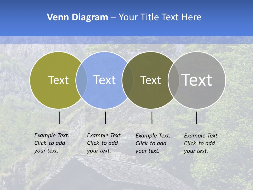 Vacations Forest Home PowerPoint Template