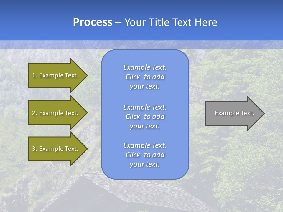 Vacations Forest Home PowerPoint Template