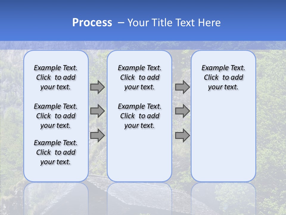 Vacations Forest Home PowerPoint Template