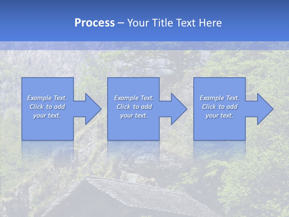 Vacations Forest Home PowerPoint Template