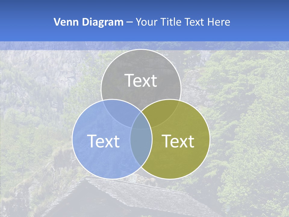 Vacations Forest Home PowerPoint Template