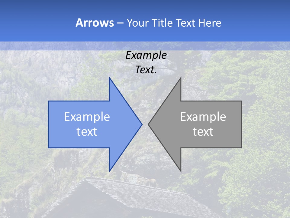 Vacations Forest Home PowerPoint Template