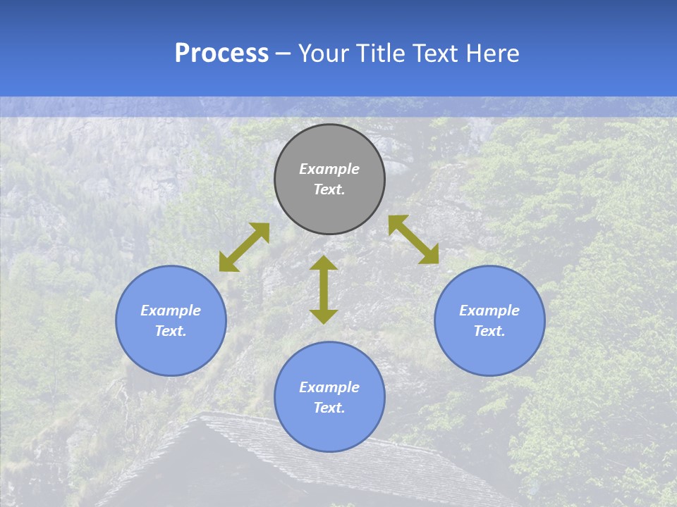 Vacations Forest Home PowerPoint Template