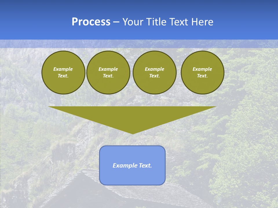 Vacations Forest Home PowerPoint Template