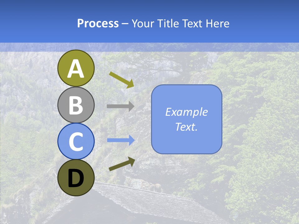 Vacations Forest Home PowerPoint Template