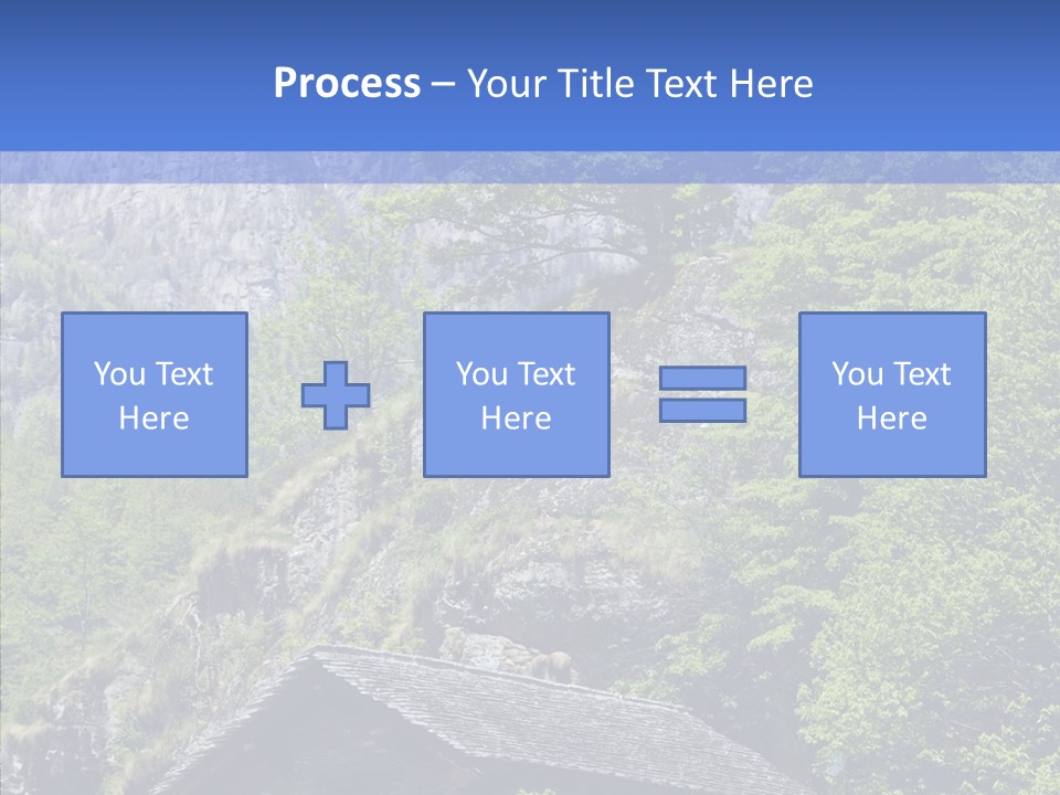 Vacations Forest Home PowerPoint Template