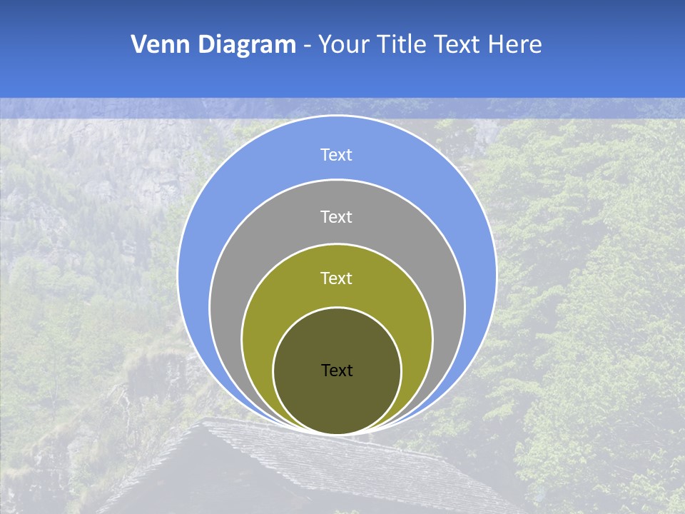 Vacations Forest Home PowerPoint Template