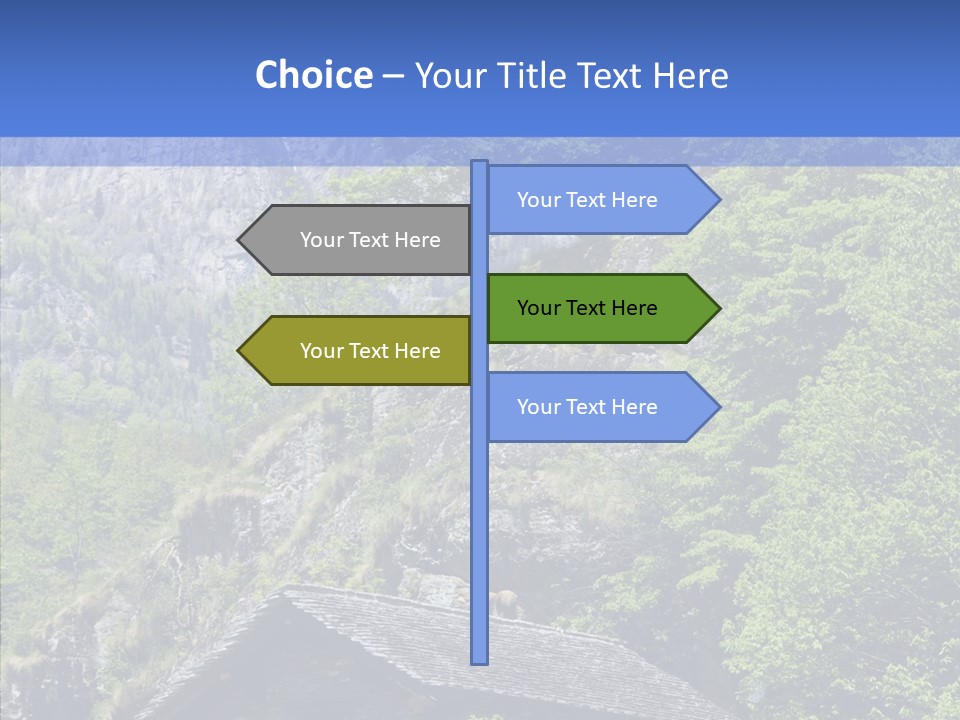 Vacations Forest Home PowerPoint Template