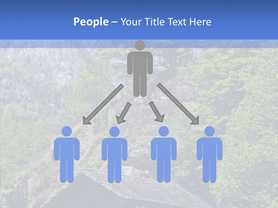 Vacations Forest Home PowerPoint Template