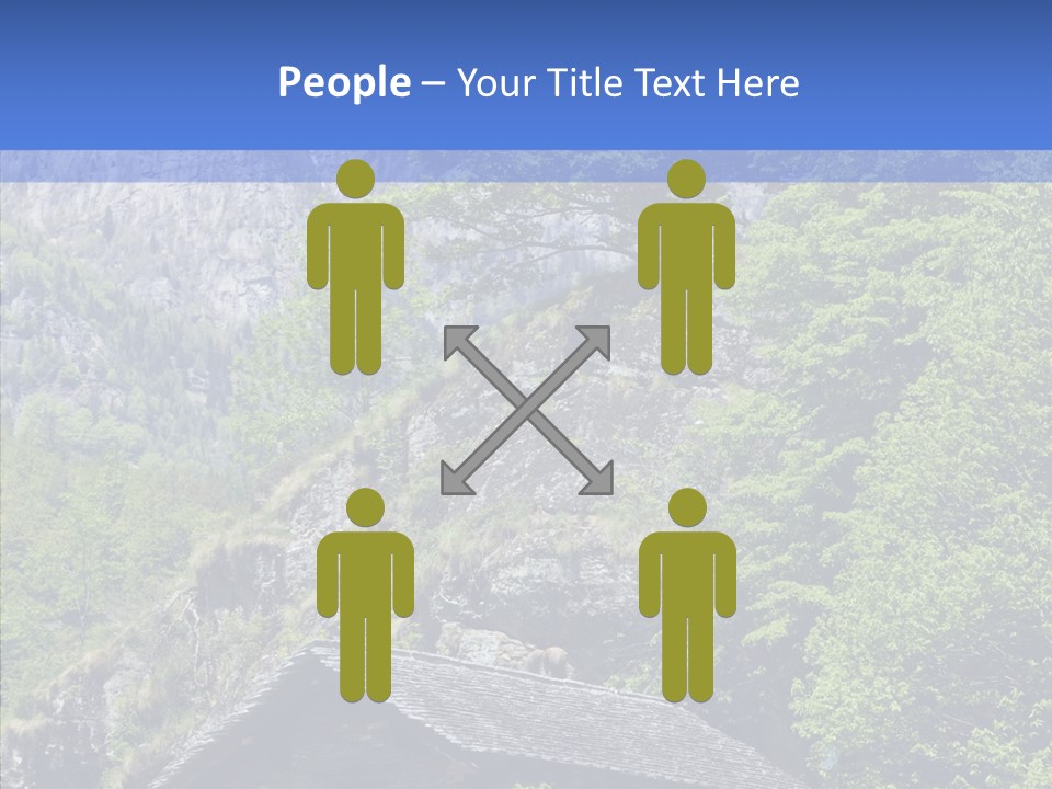 Vacations Forest Home PowerPoint Template