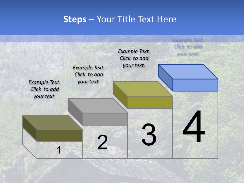 Vacations Forest Home PowerPoint Template