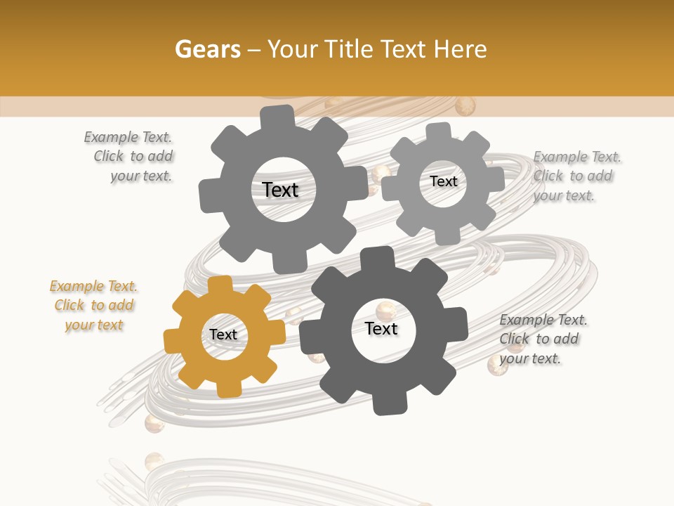 Abstract Render Pine PowerPoint Template