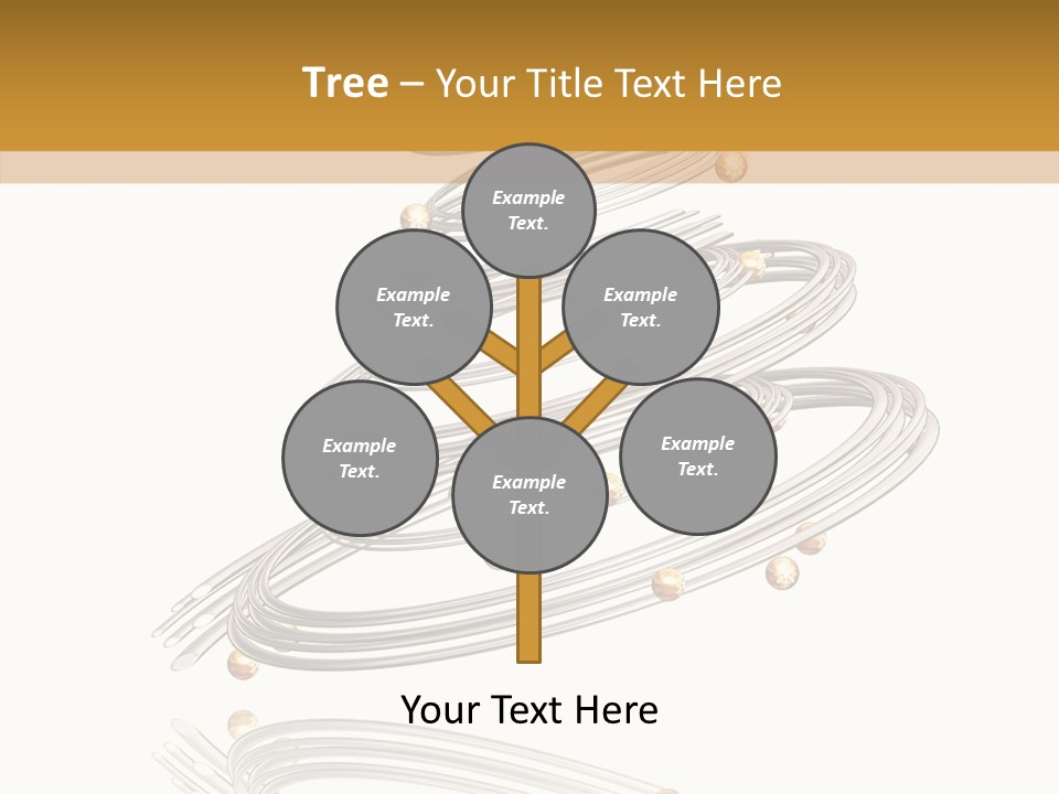 Abstract Render Pine PowerPoint Template