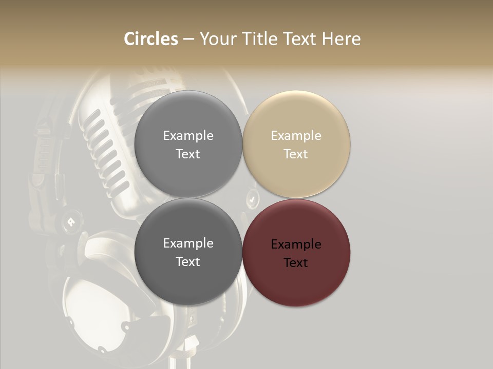 Room Table Together PowerPoint Template