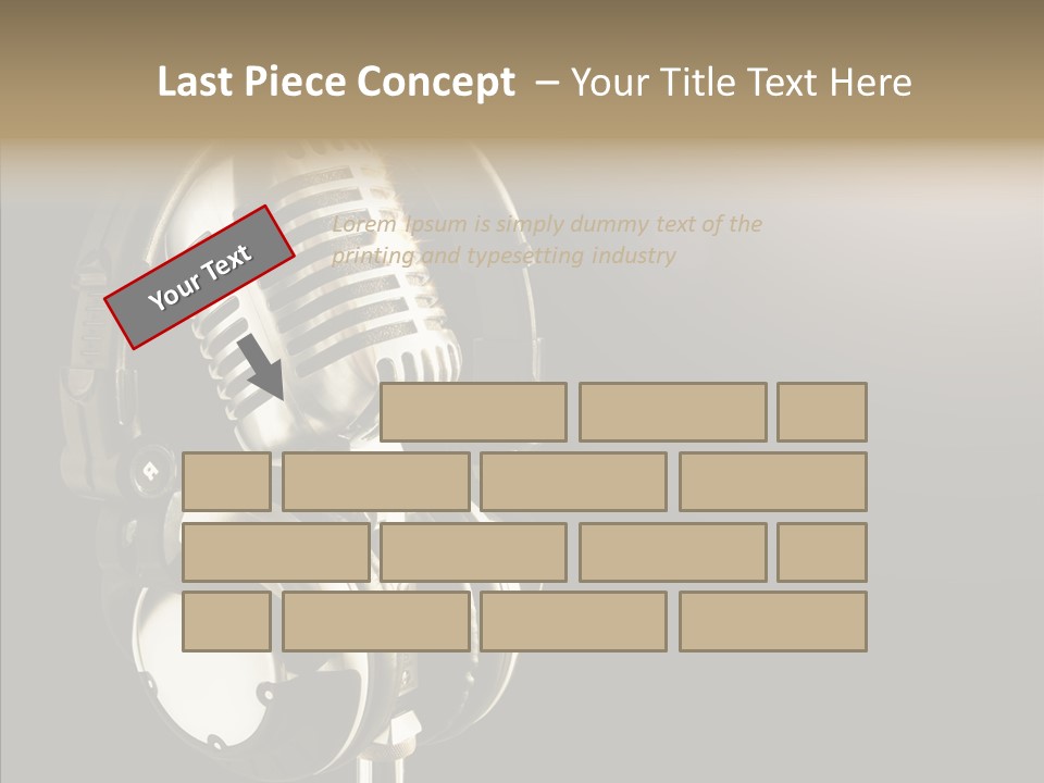 Room Table Together PowerPoint Template