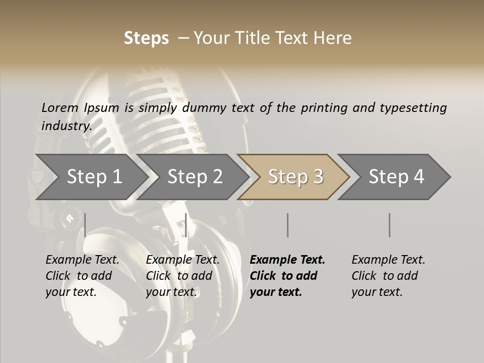 Room Table Together PowerPoint Template