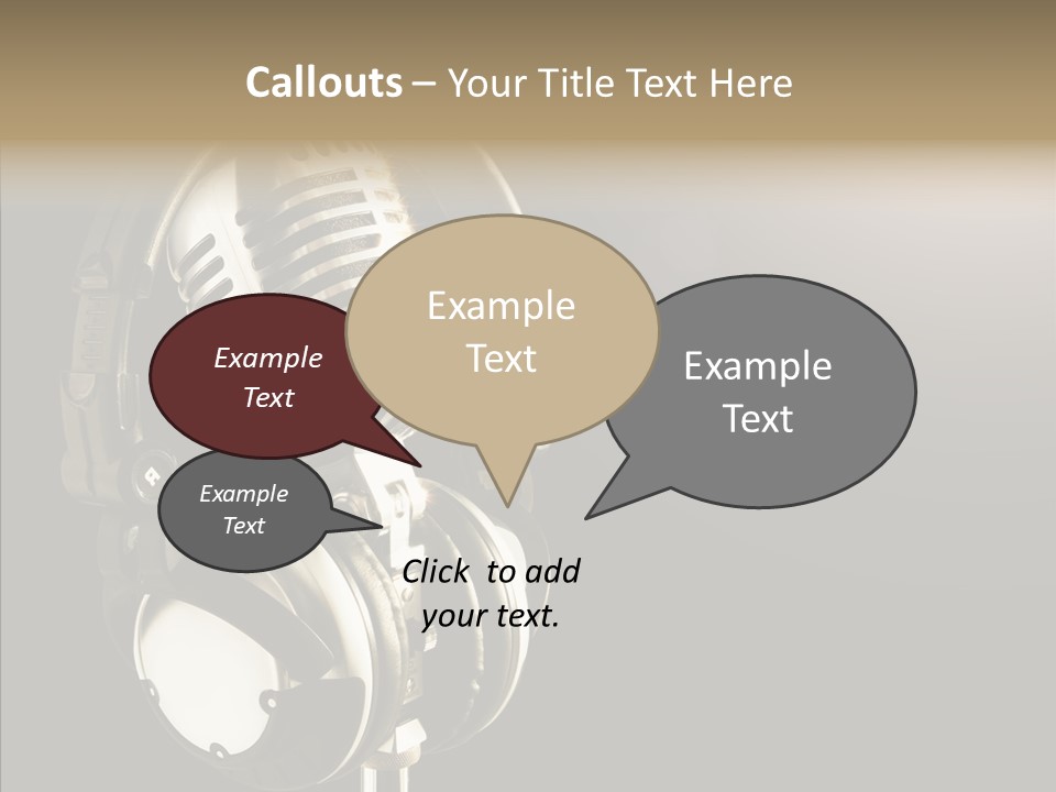 Room Table Together PowerPoint Template