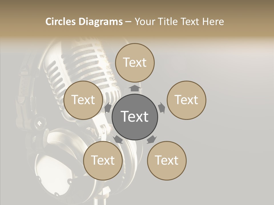 Room Table Together PowerPoint Template