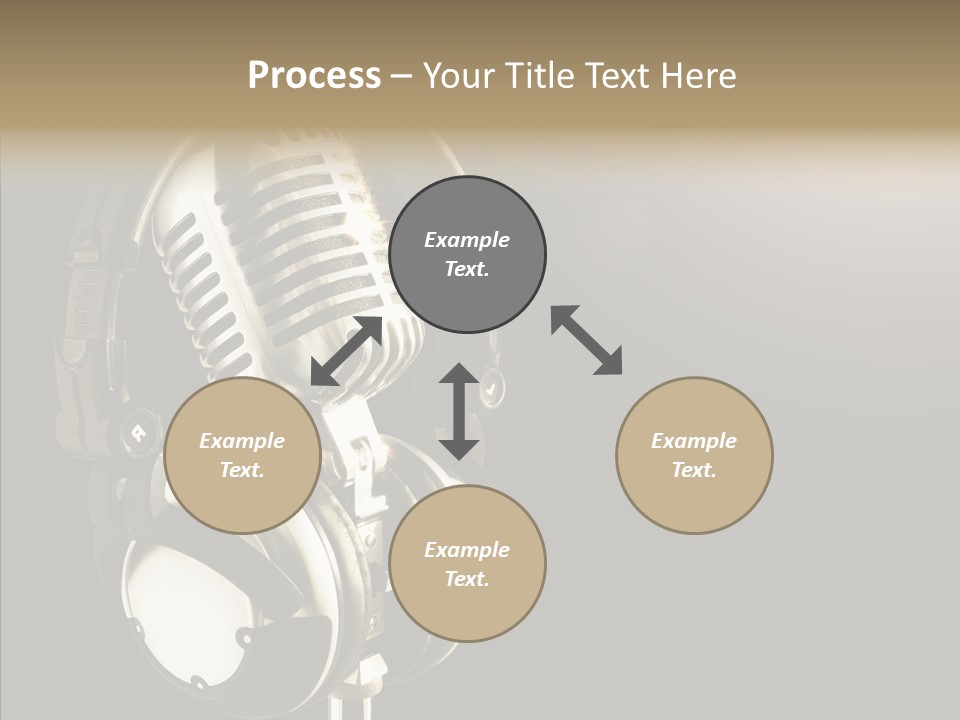 Room Table Together PowerPoint Template