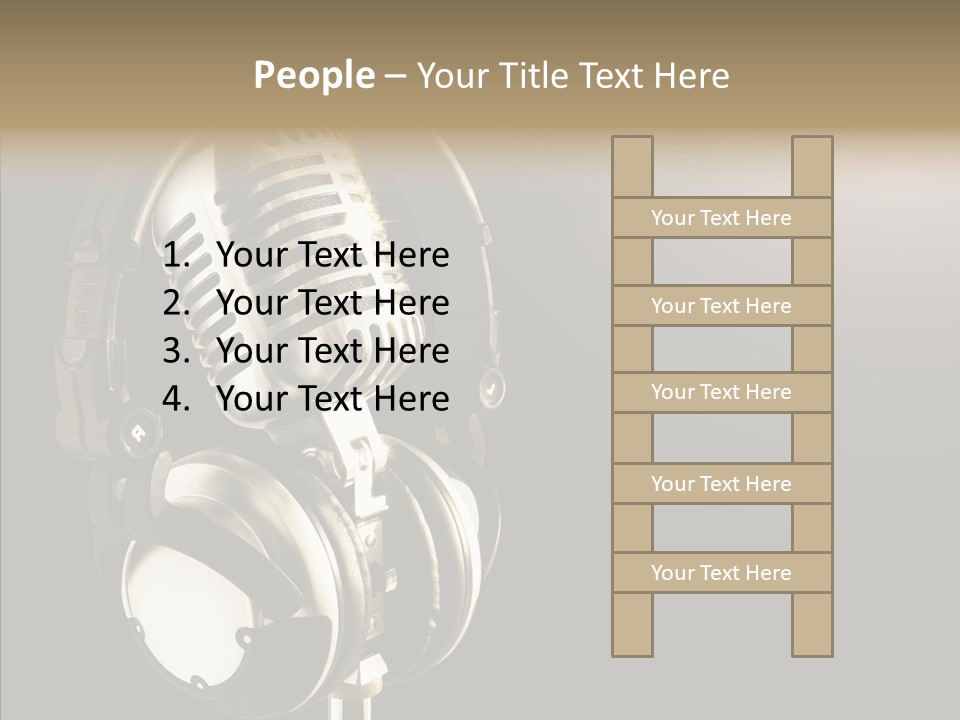 Room Table Together PowerPoint Template