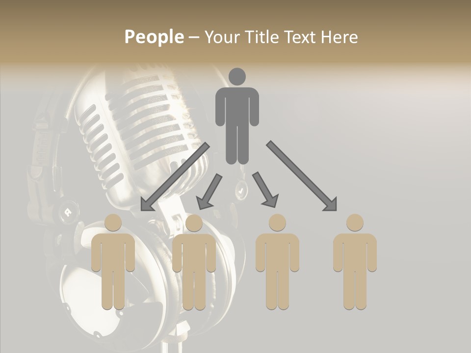 Room Table Together PowerPoint Template