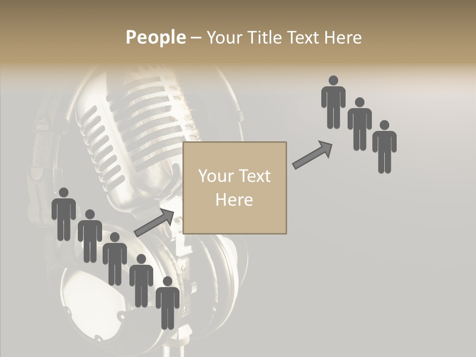 Room Table Together PowerPoint Template