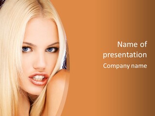 Character Profe Ional Li Ten PowerPoint Template